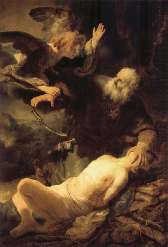 The Sacrifice of Isaac, REMBRANDT Harmenszoon van Rijn